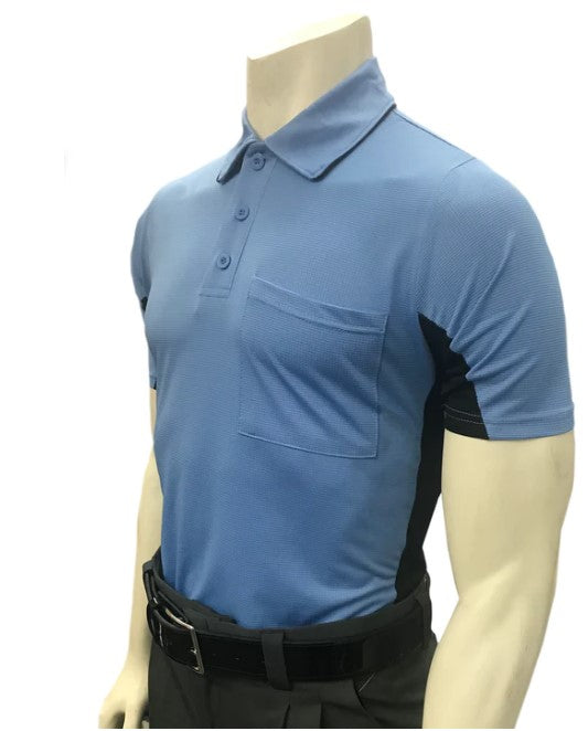 SMITTY BODY FLEX MLB SHORT SLEEVE UMPIRE SHIRT - SKY BLUE