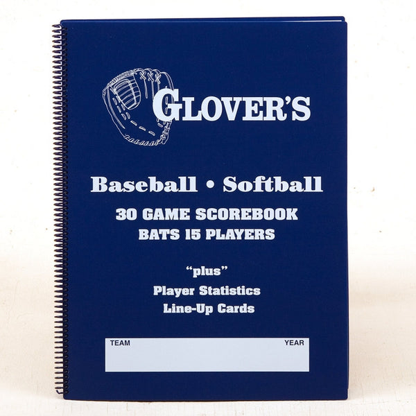 Glover's Baseball Scorebook & Softball (30 Games)