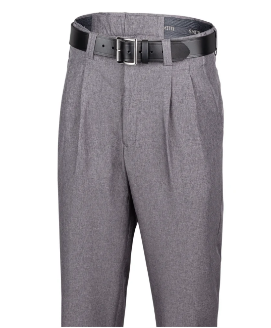 Smitty Heather Grey Pleated Combo Pants w/Expander Waistband (375)