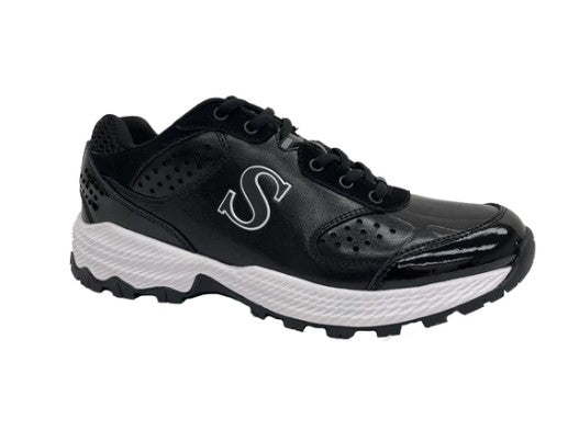 SMITTY V2 BLACK & WHITE UMPIRE/REFEREE FIELD SHOES