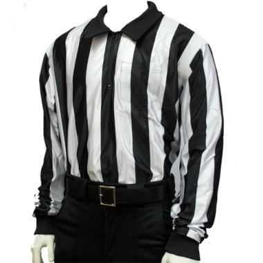 Smitty 2" Stripe Weatherproof Hybrid Football Ref Shirt